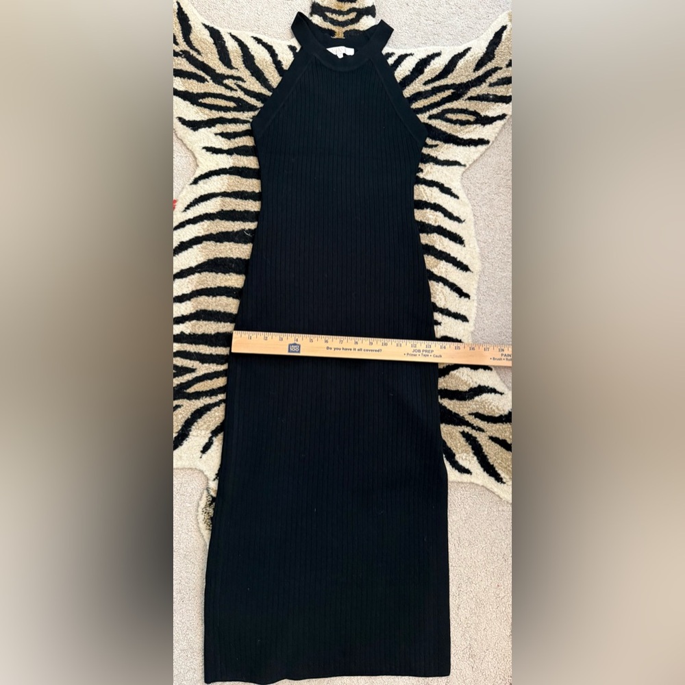 WAYF Ashley Halter Midi Dress Black Size XS EUC - Picture 11 of 13
